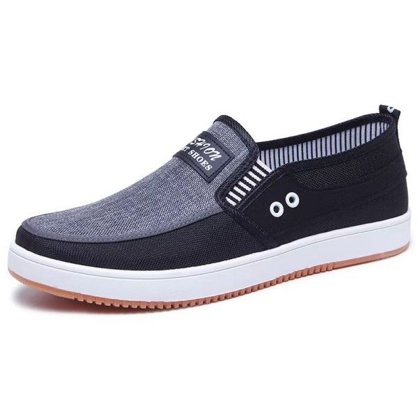 Men's Casual Breathable Anti-Slip And Wear-Resistant Canvas Board Shoes