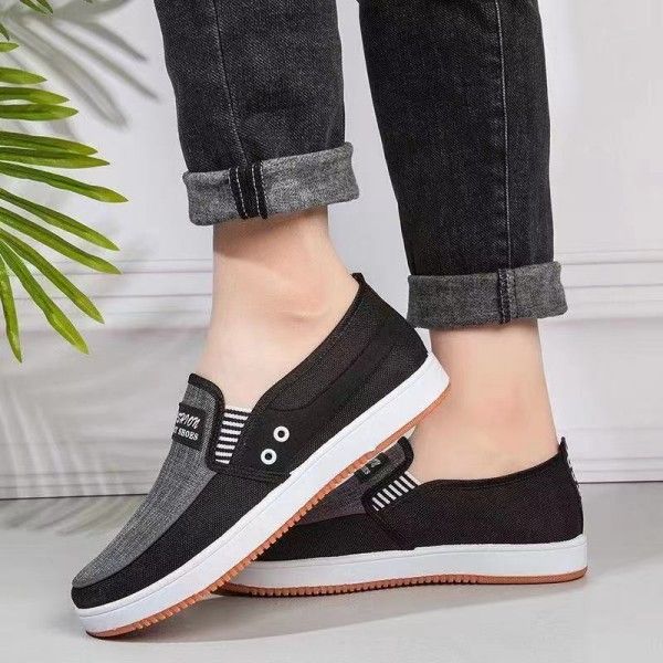 Men's Casual Breathable Anti-Slip And Wear-Resistant Canvas Board Shoes
