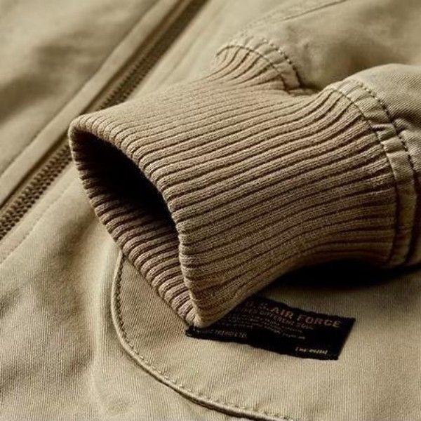 Vintage Baseball Jacket Bomber Jacket Casual Work Shirt For Men Jackets & Coats
