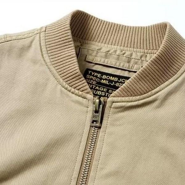 Vintage Baseball Jacket Bomber Jacket Casual Work Shirt For Men Jackets & Coats