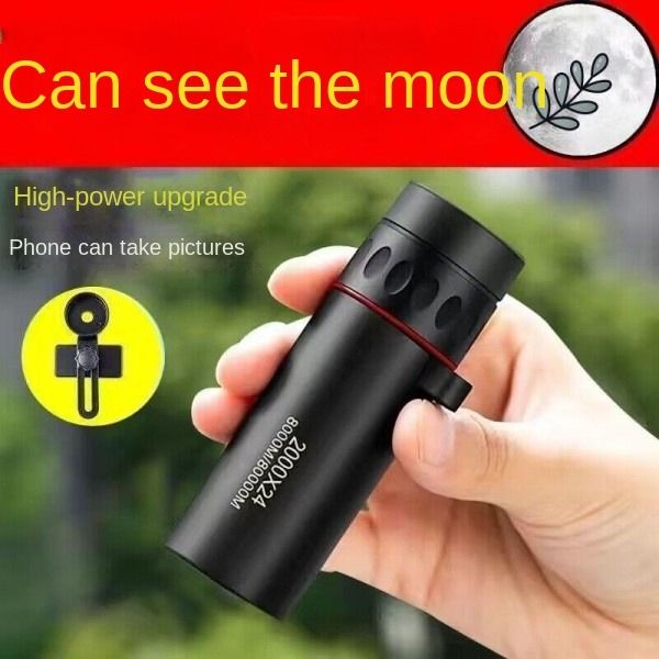 Telescope Hd Night Vision Monoculars Portable Outdoor Mobile Phone Connection