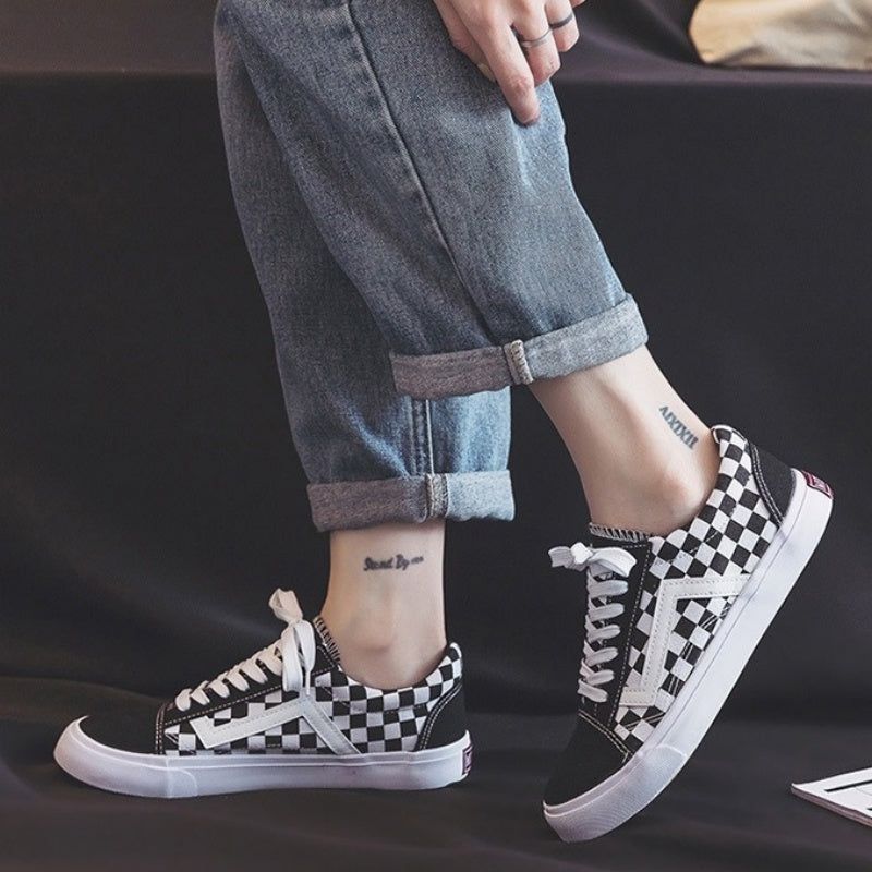 Mateamoda Men Sneakers Rubber Sneakers Sport Shoes Canvas Shoes