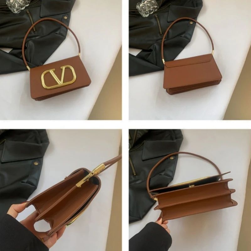 Mateamoda Mini Underarm Bag Stylish Baguette Handbag