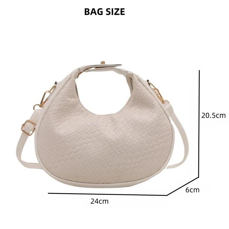Mateamoda Chic Mini Hobo Shoulder Bag Crossbody bag Underarm Handbag