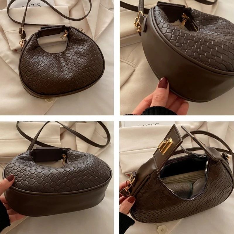 Mateamoda Chic Mini Hobo Shoulder Bag Crossbody bag Underarm Handbag