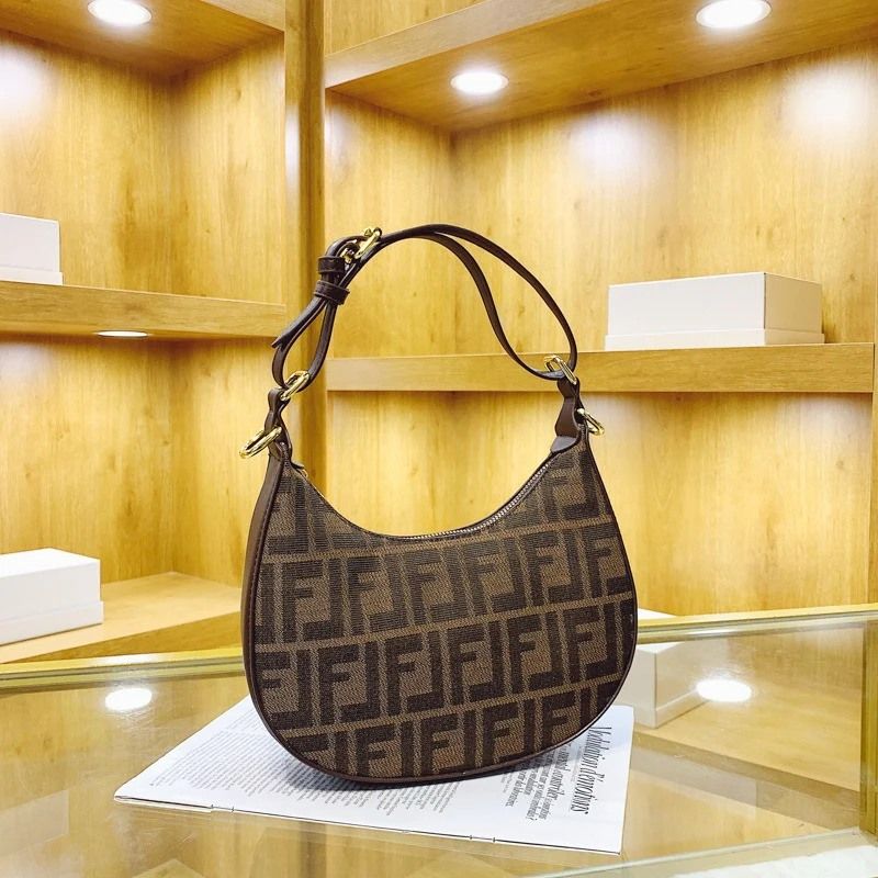 Mateamoda Elegant Designer Monogram Hobo Underarm Bag