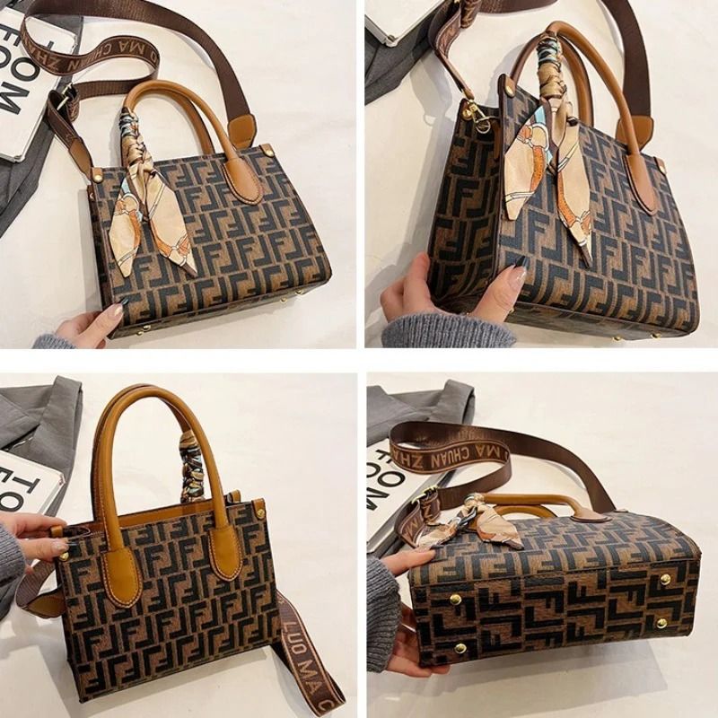 Mateamoda Signature Style Tote Bag Underarm Bag Crossbody Bag