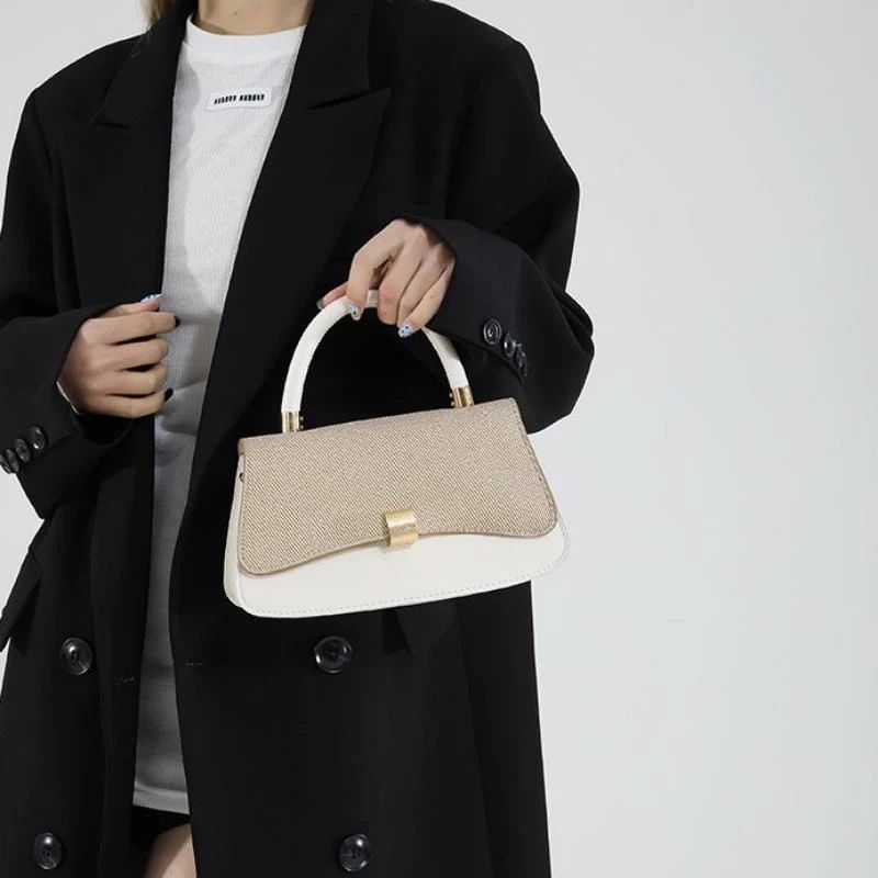 Mateamoda Elegant and Compact Structured Satchel Bag Sling Bag Crossbody Bag