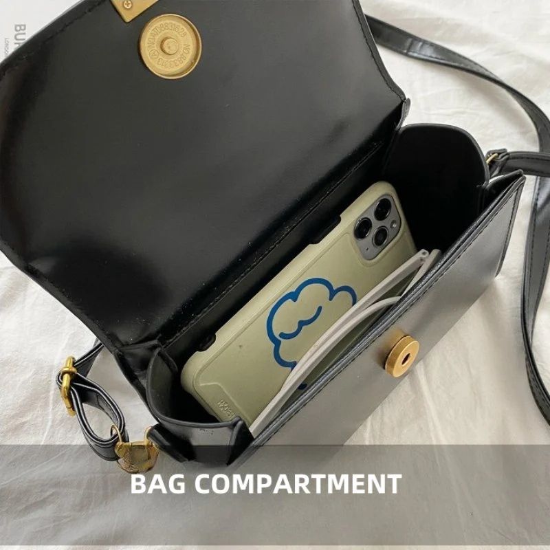 Mateamoda Solid Color Sling Mini Bag Crossbody Bag