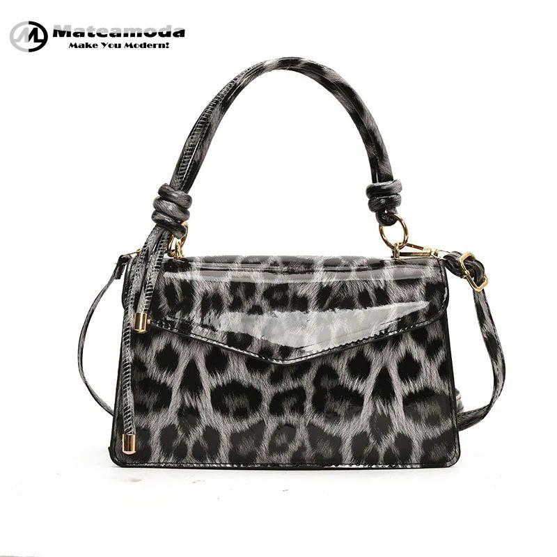Mateamoda Bold Animal Print Sling Bag Crossbody Bag Underarm Handbag