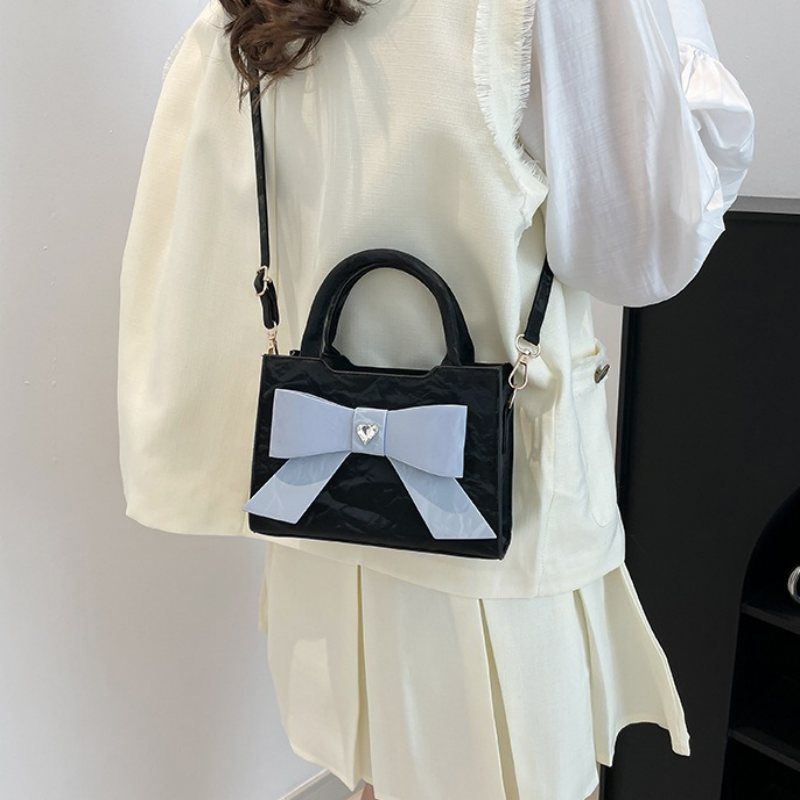 Mateamoda Ribbon Luxe Mini Handbag Crossbody Bag