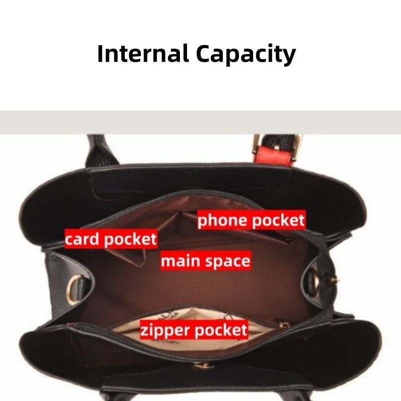 Mateamoda Modern Classic Underarm Handbag Crossbody Bag