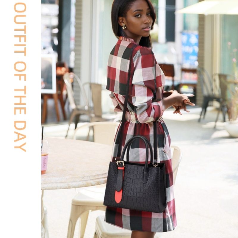 Mateamoda Modern Classic Underarm Handbag Crossbody Bag