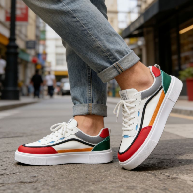 Mateamoda Men Sneakers Rubber Sneakers Sport Shoes