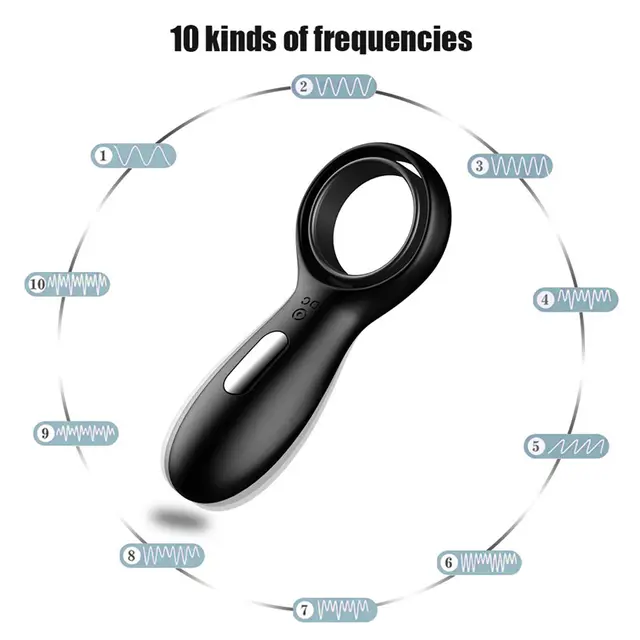 Rechargeable cock ring Rubber Head Glans Sex Toys Male Products Vibrator Enlargement Delay Ejaculation Vibrating Penis Cock Ring for Men