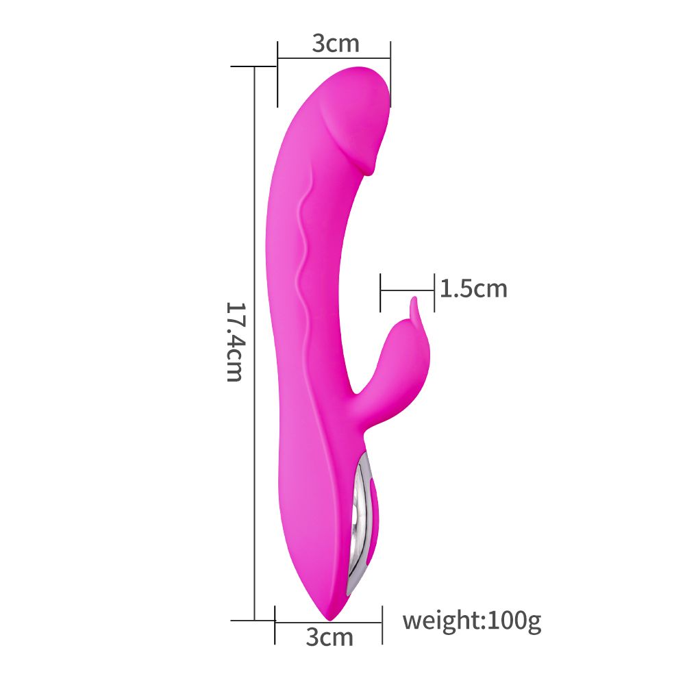 Rechargeable hornet Powerful Dildo Vibrator Massager Automatic Vibrating Rod Clitoris G-spot Stimulation Waterproof Rabbit Dildo Vibrator view 2