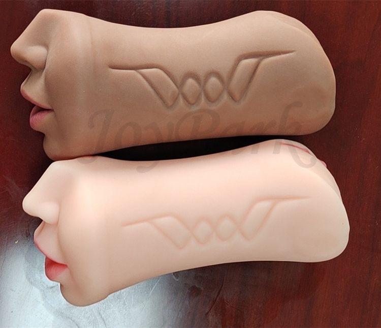 Hand held Sex Adults Realistic Oral Clit Vagina For Men Tight pocket Pussy Male Portable Masturbator Cup Deep Throat Tongue Toys with teeth