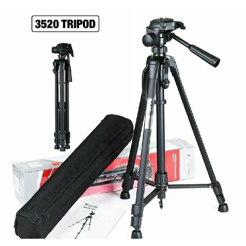 WT 3520 UNIVERSAL Tripod STAND For Digital SLR Camera DSLR AND PHONE