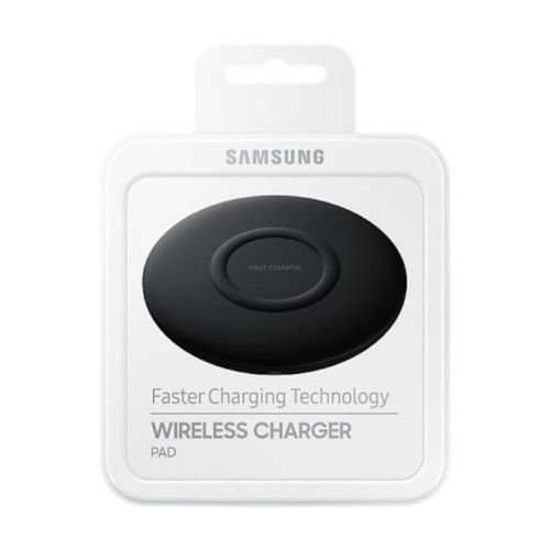 Samsung 15w Qi Certified Fast Charge Wireless Charging Pad CHARGER - Supports wireless charging on Qi compatible smartphone NOTE 20, NOTE 10, S10, S9, S8, S7, S6, NOTE 8, NOTE 5 - Black