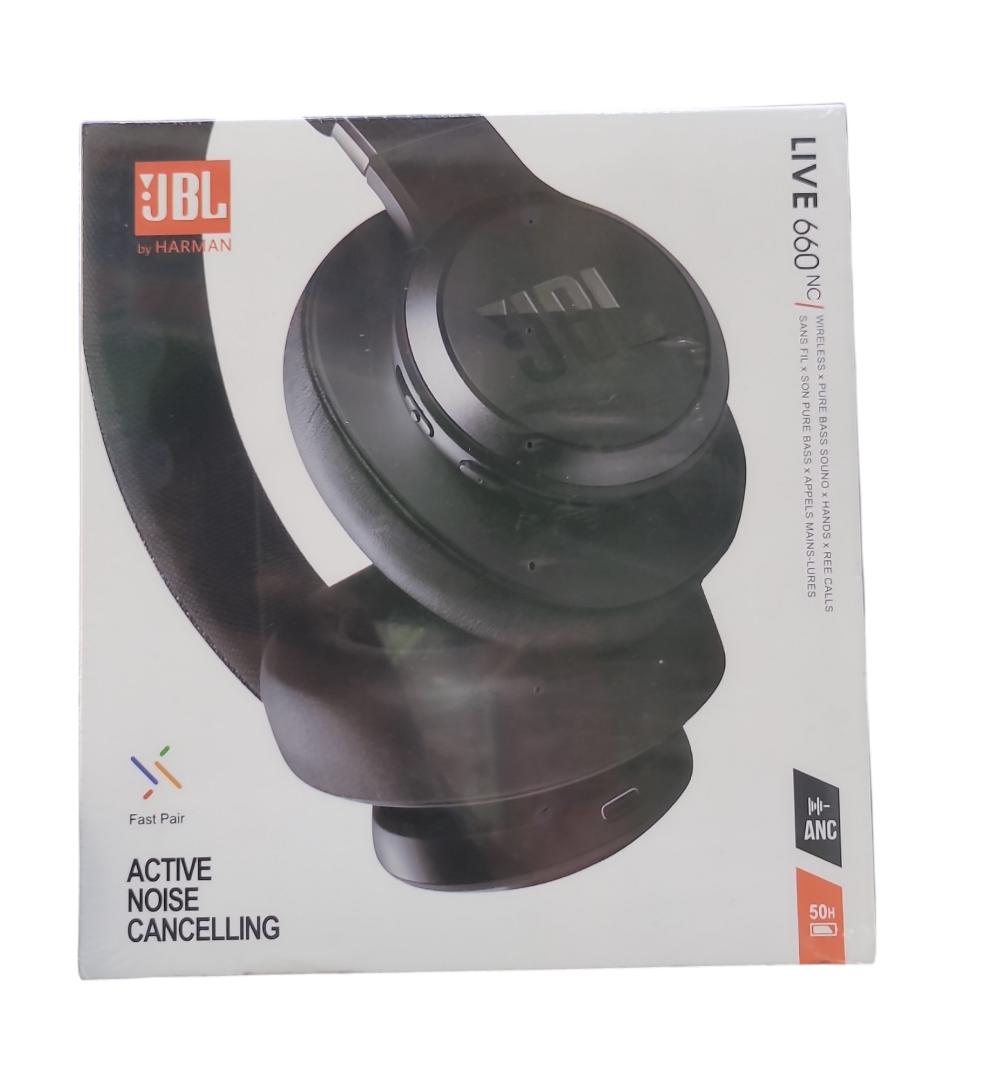 JBL live 660NC super bass headphones wireless Bluetooth headset with active noise  cancelling