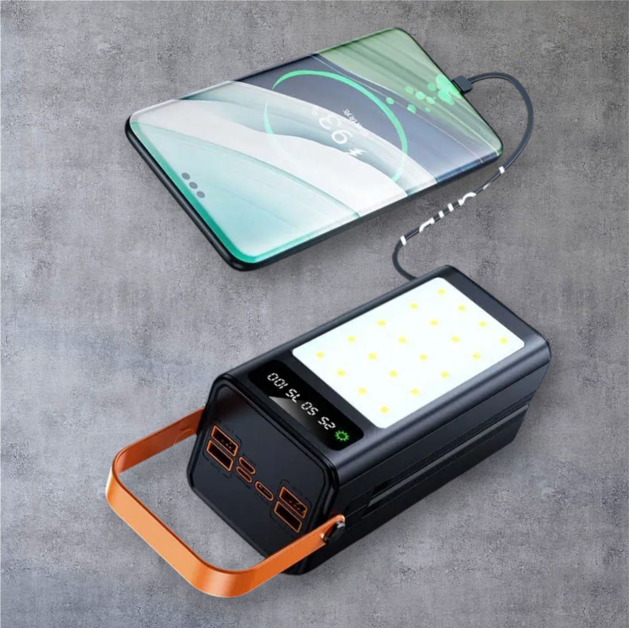 Excellent 22.5W Ultra Fast Charging Power Bank with 30,000mAh Milliamp Large Capacity, Portable Mobile Power Supply - 30000mAh