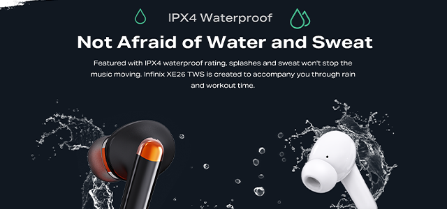Infinix Buds Neo Wireless Bluetooth headphones with DUAL MIC ENC Earbuds and Charging case