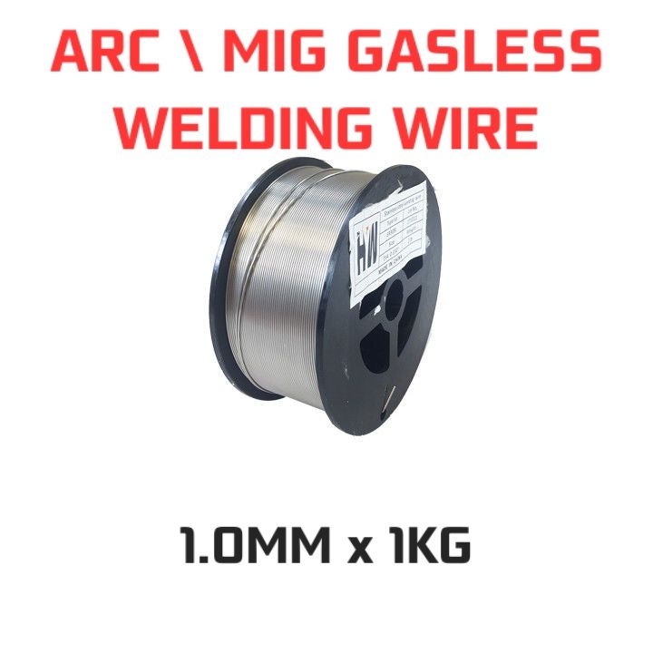 MIG Wire (Gasless) 1 KG X 1MM Flux Cored Gasless Mig Welding Wire for ARC STAINLESS STEEL Welding