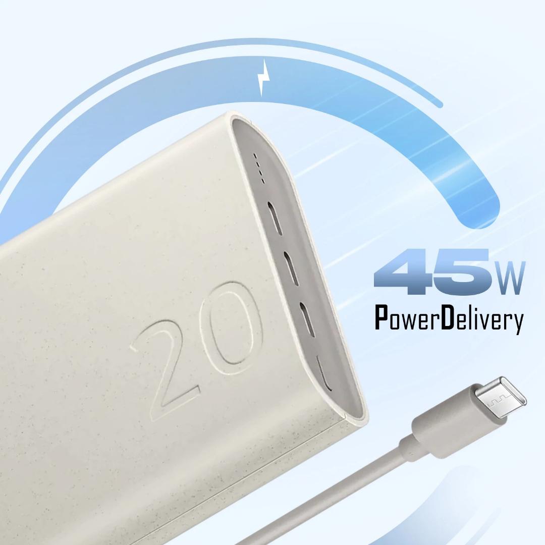 Samsung 45W Power Delivery 20000MAH PORTABLE PD USB C SUPERFAST CHARGING BATTERY PACK POWERBANK