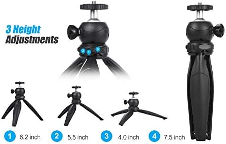 Jmary MT-20 Mini Tripod Stand Table Top Mini Portable Fold-able Tripod suitable for PHONE \ GO PRO \ CAMERA