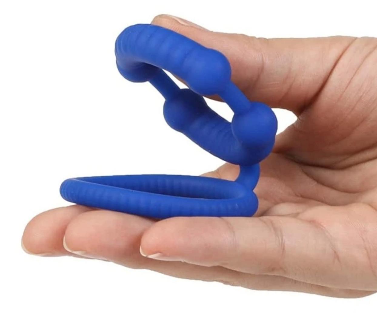 Silicone Male Sex Toy Adult Toys Sex Toys for Couples delay Ring for Men for Games Erection Longer Harder Stronger Cock Penis Enlargement Machine Sweater - image 5