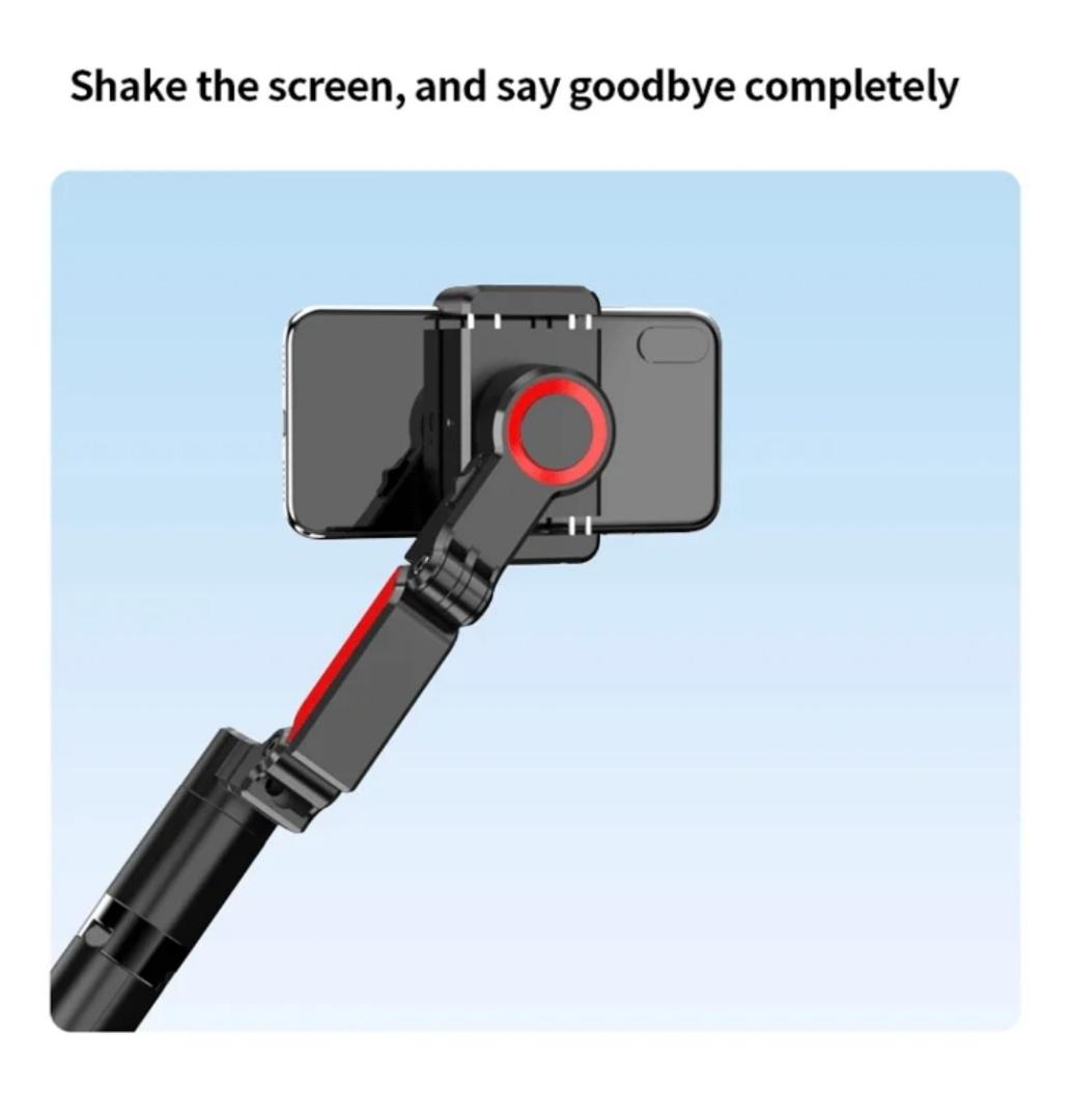 C10 Handheld Phone Stabilizer Gimbal AI Face Tracking Vlog Live Streaming Selfie Stick