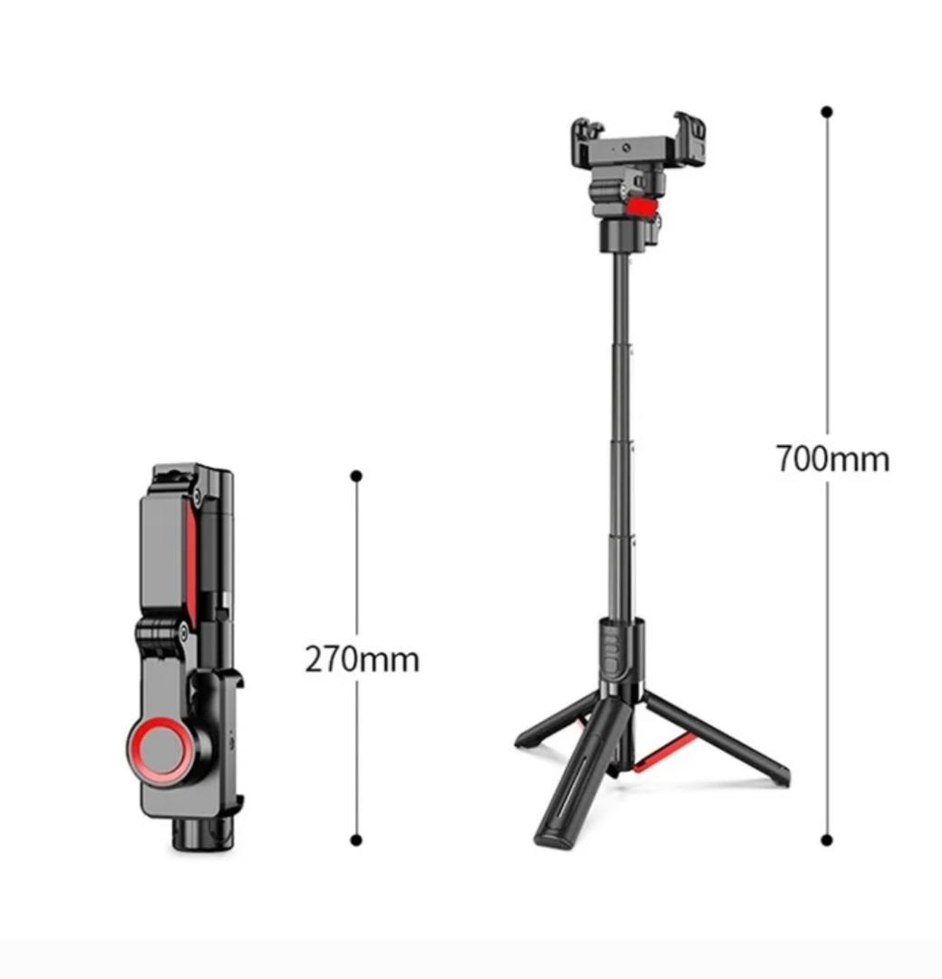 C10 Handheld Phone Stabilizer Gimbal AI Face Tracking Vlog Live Streaming Selfie Stick