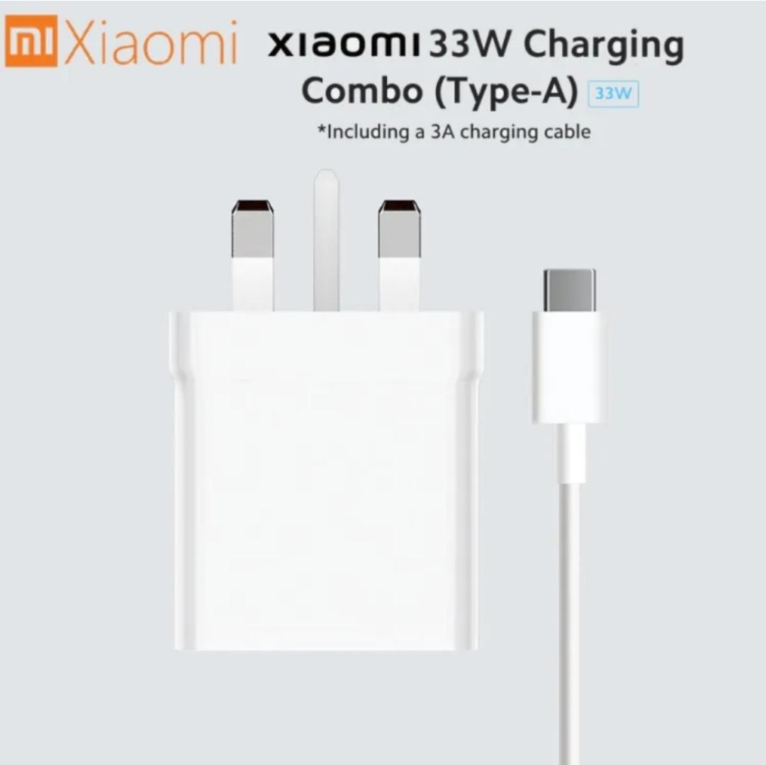 Xiaomi 33W Charging Combo (Type-A) UK turbo charger