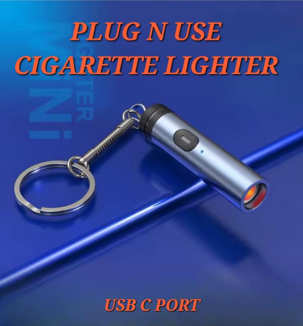 Cigarette lighter USB-C Explosion-proof Smoke Igniter, External Windproof, Fast Heating Point - PLUG & USE