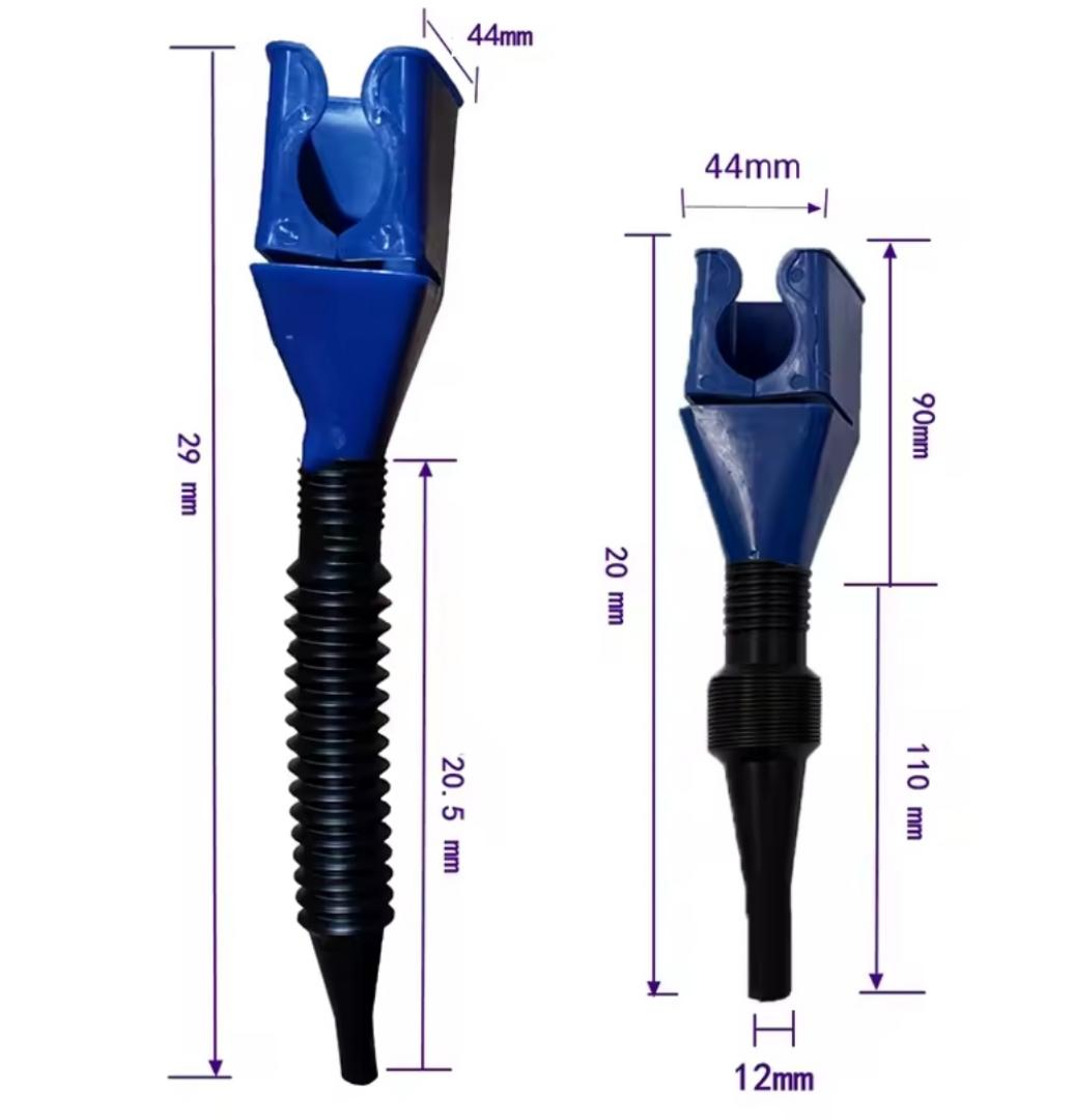 Flexible Draining Tool Snap refueling Funnel - Multi-Function Convenient Funnels for Automotive & Household