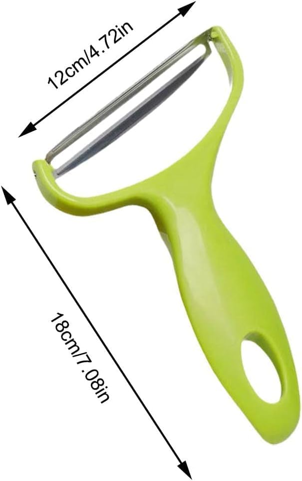 Green Cabbage Shredder, Vegetable Cutter Slicer, Stainless Steel Fruit Vegetable Potato Peeler Cabbage Graters Kitchen Must Have for Home Restaurants