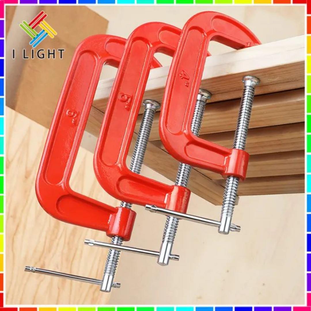 2/3/4/5 Inch C Clamp Fixture Heavy Duty Wood Board G Clamp Strong Clamp Carpentry Tool