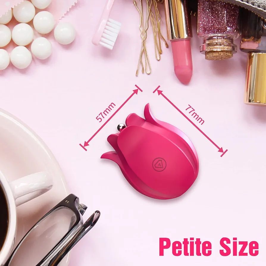 Rose Toy Clitoral Vibrator for Women - Flicos High-Frequency Nipple Vaginal Clitoris Stimulator with 10 Intense Vibration Modes, Rechargeable Silicone Massager Adult Sex Toys for Female - image 3