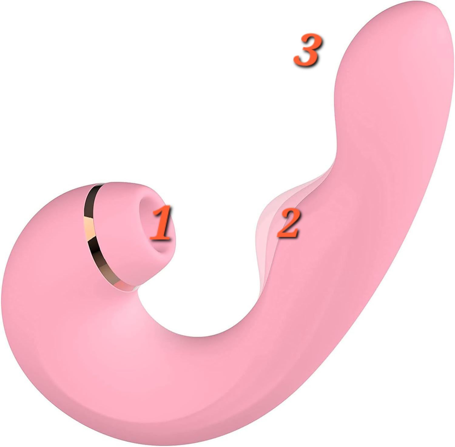 3 in 1 Sucking & Licking Vibrator -G Spot Stimulation Vibrator For Women Adult Toys/Sex Toy For Women/Nipple Sucker/Nipple Vibrator