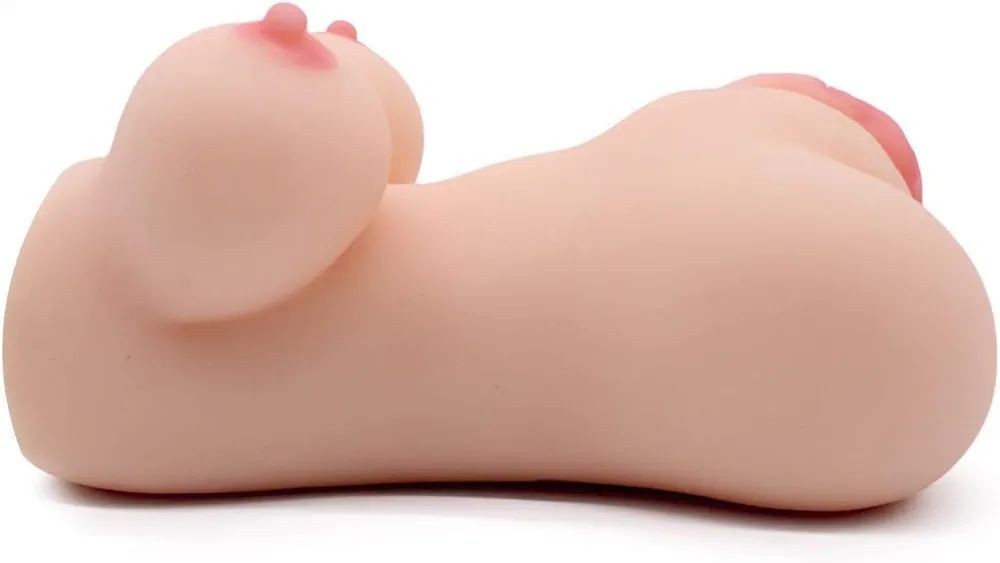 Pocket pussy with breast, Sex toys for men, male masturbators, realistic adult toys, sex doll with virgin vagina and anal, pussie breast tits and asss masturbator, realistic stroker with 2 holes view 3