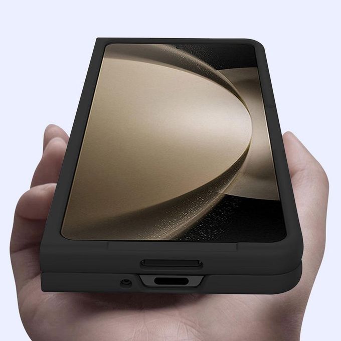 Skin Feel Slim Case for Samsung Galaxy Z fold 7 Fold 6 Fold 5 fold 4 with Stylus Pen Slot Holder Plastic Folding Shockproof Protection Hard Cover with Pen