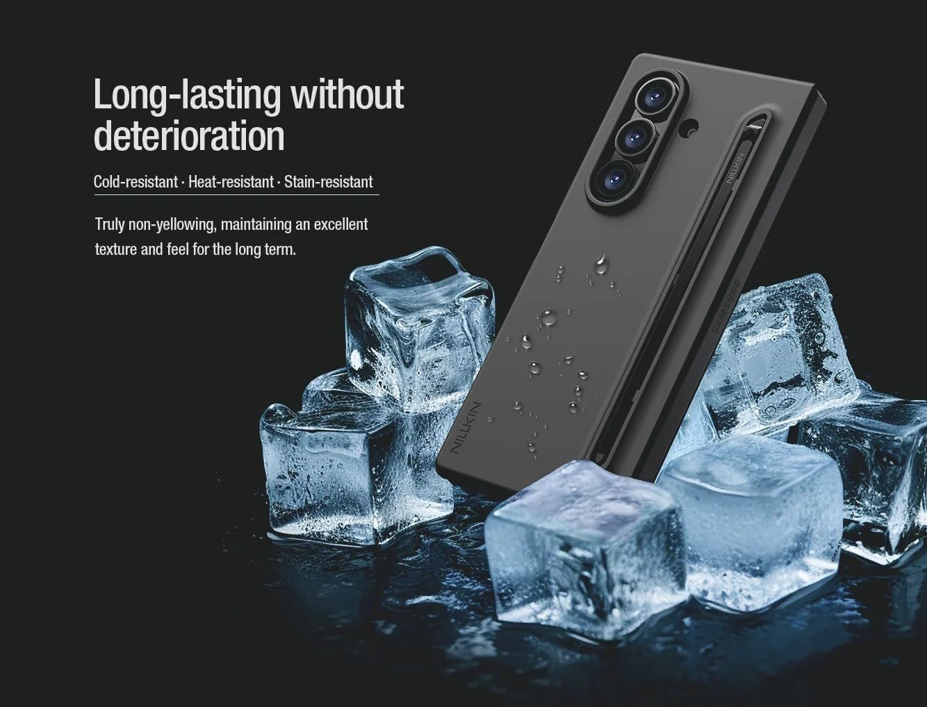 Skin Feel Slim Case for Samsung Galaxy Z fold 7 Fold 6 Fold 5 fold 4 with Stylus Pen Slot Holder Plastic Folding Shockproof Protection Hard Cover with Pen