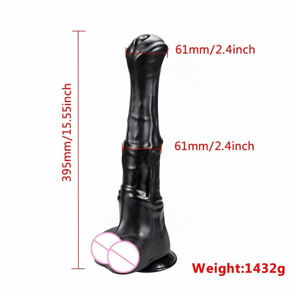 Beast Mega Horse Dildo - Realistic Animal Dildos Vaginal Anal Women Masturbator