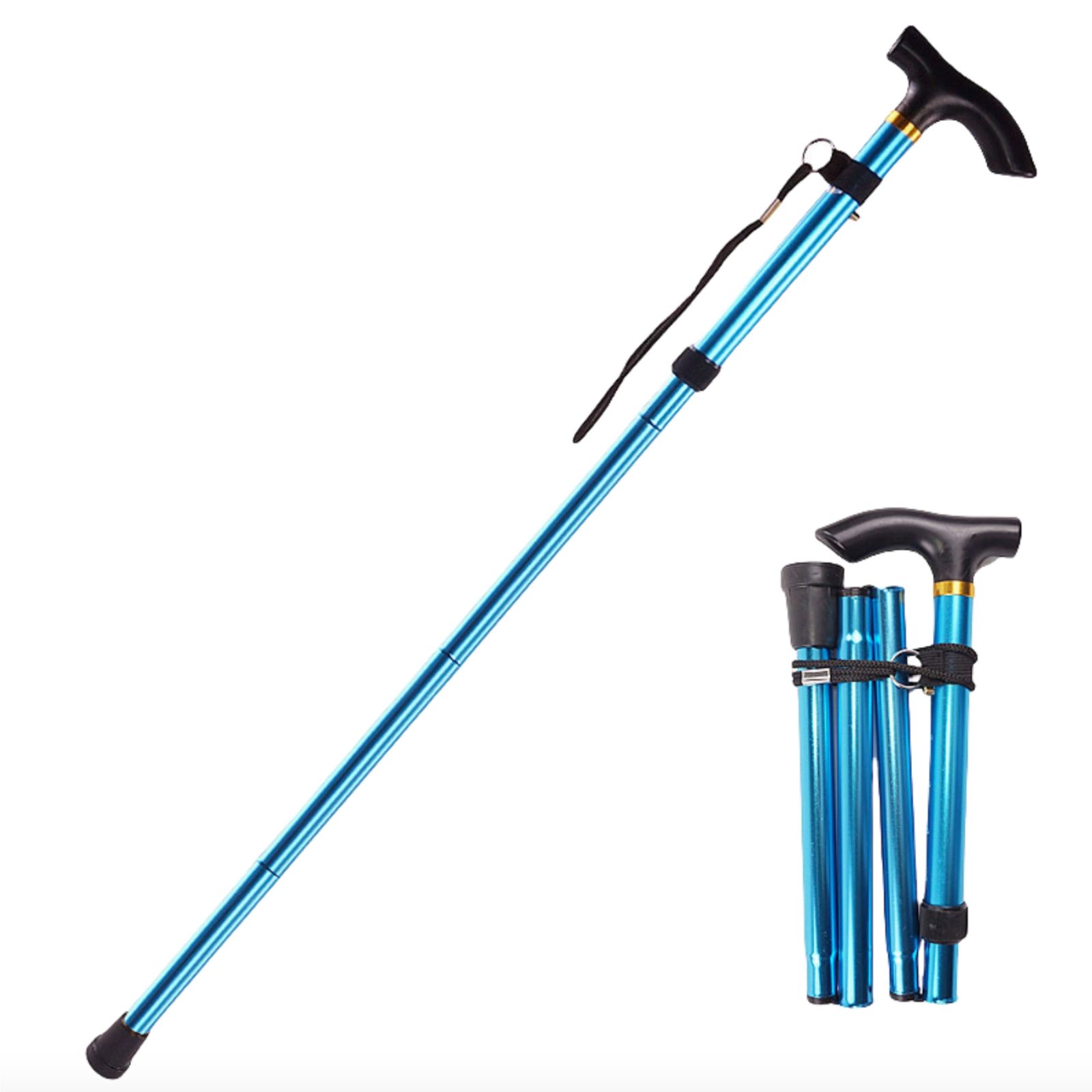 Aluminium Hiking Sticks Collapsible Lightweight Hiking Poles Adjustable Trekking Poles for Outdoor Travel Hiking Walking Sticks for Men Women
Hiking Pole Trekking Pole Climbing Walking Stick