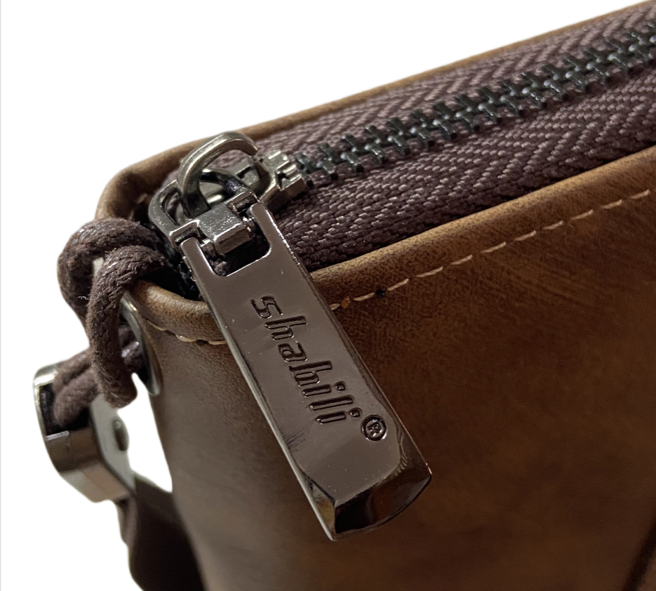 Wallet Man Leather Long Wallet Money Wallet Card Holder Multi Slot Male Business Billfold Purse Zipper Large Capacity Money Clip Bag Small ID Card Holder Fashion Coin Pouch Mens Luxury Phone Bag