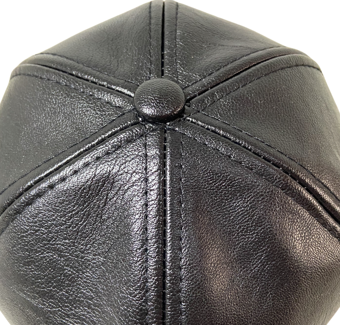Fashion Leather Baseball Cap Man Hat Curved Sun Visor Hat Outdoor Adjustable Leisure Superior Golf Caps Men Commuting Simple Labeled Baseball Cap Breathable Men Accessories Boy Snapback Hip Hop Cap