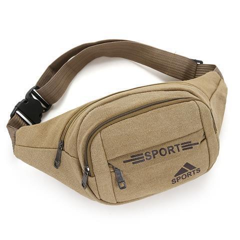 Waist Bag Man Waist Pack Chest Bag Men's Fanny Pack Outdoor Multi-functional Sports Leisure Fashion Mobile Phone Bag Business Cash Wallet Bag One-Shoulder Cross Chest Bag Gym Running Bag Waist Packs
