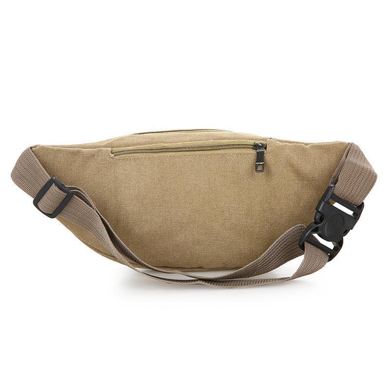 Waist Bag Man Waist Pack Chest Bag Men's Fanny Pack Outdoor Multi-functional Sports Leisure Fashion Mobile Phone Bag Business Cash Wallet Bag One-Shoulder Cross Chest Bag Gym Running Bag Waist Packs