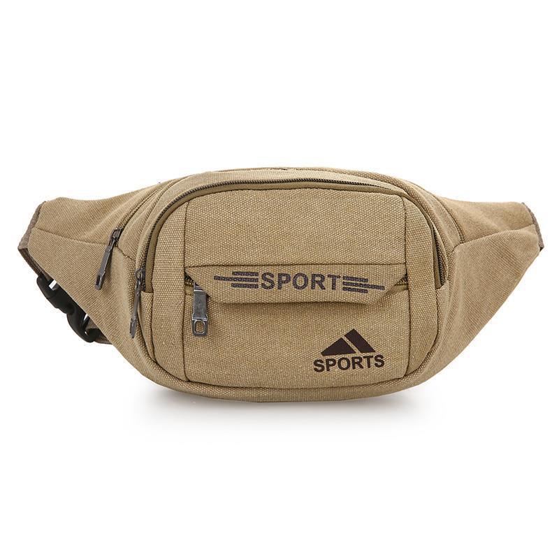 Waist Bag Man Waist Pack Chest Bag Men's Fanny Pack Outdoor Multi-functional Sports Leisure Fashion Mobile Phone Bag Business Cash Wallet Bag One-Shoulder Cross Chest Bag Gym Running Bag Waist Packs