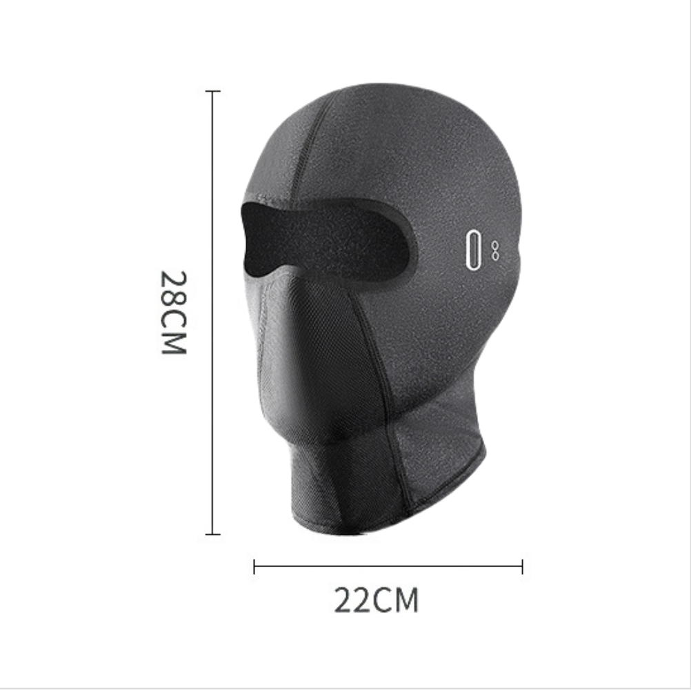 Balaclava Face Mask Black Outdoor Cycling Sunscreen Mask Full Face Mask Motorcycle Helmet Bicycle Head Cap Hats UV Resistant Headgear Head Cover Breathable Tactical Mask Men Ice Silk Scarf Shield